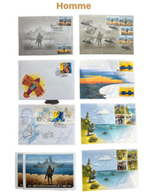 Load image into Gallery viewer, Peace Charity Bundle: Postcard with all Ukrainian Military Stamps
